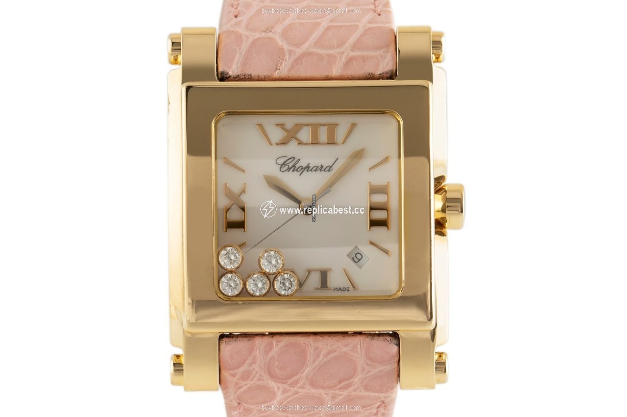 Chopard Happy Sport Womens watch Quartz Yellow gold 28 3570