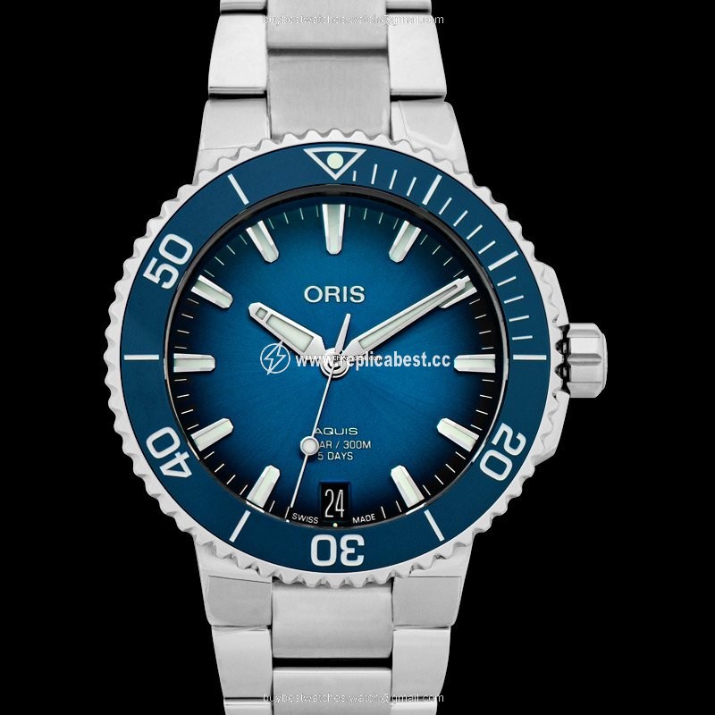 Oris Aquis Mens watch Unisex Automatic Steel 01 400 7769 4135-07 8 22 09 PEB