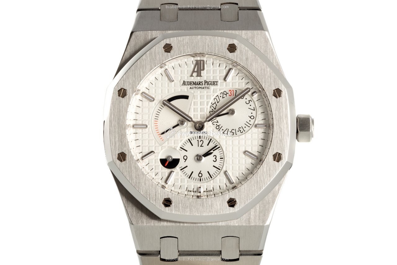 Audemars Piguet Royal Oak Dual Time Mens watch Unisex Automatic Steel 26120ST.OO.1220ST.01