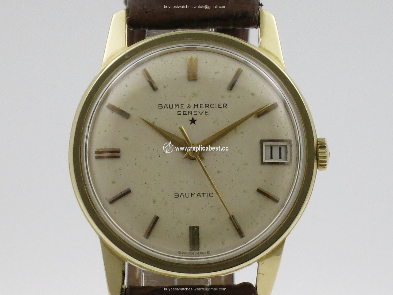 Baume & Mercier Mens watch Unisex Automatic Yellow gold 3178