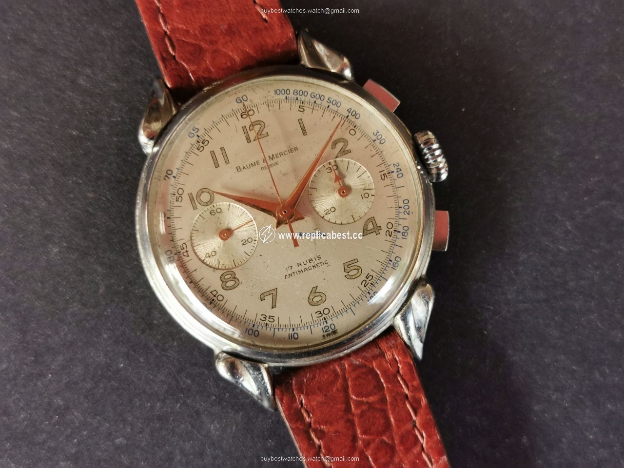 Baume & Mercier Mens watch Unisex Manual winding Steel 825