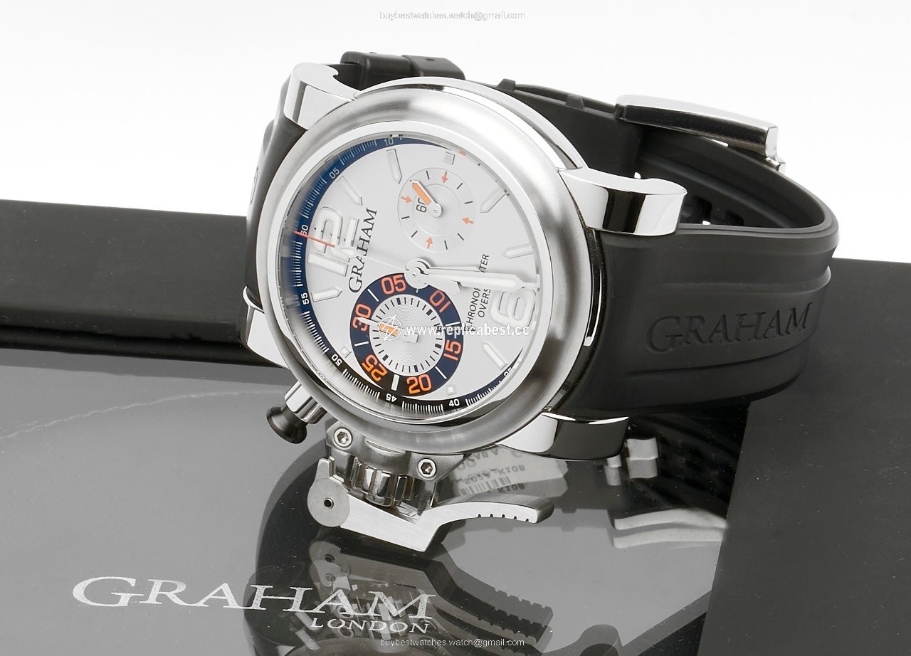 Graham Chronofighter Oversize Mens watch Unisex Automatic Steel 2OVAS.S02A.K10B