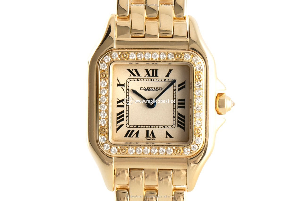 Cartier Panthere Womens watch Quartz Yellow gold 12802