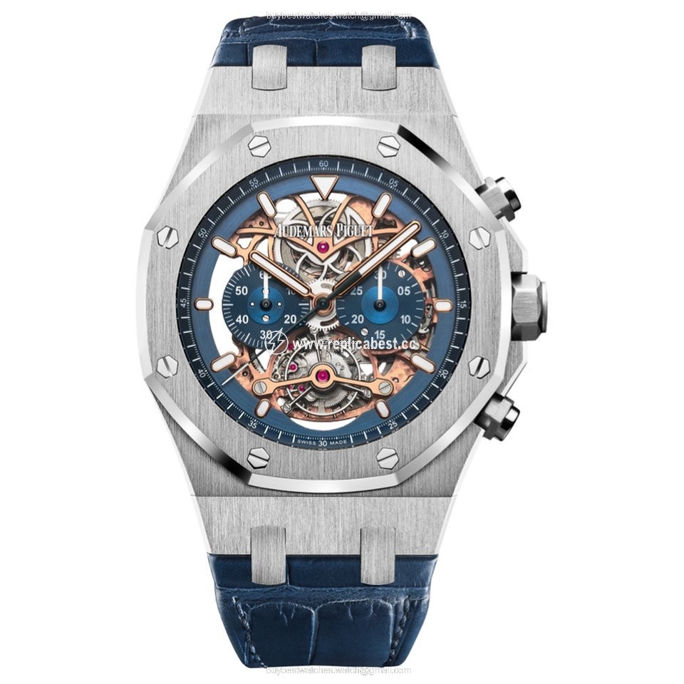 Audemars Piguet Royal Oak Tourbillon Mens watch Unisex Manual winding Platinum 26347PT.OO.D315CR.01