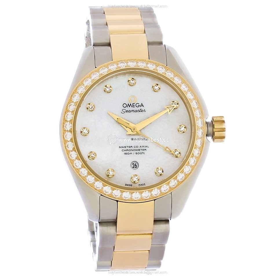 Omega Seamaster Aqua Terra Womens watch Automatic Gold Steel 231.25.34.20.55.006