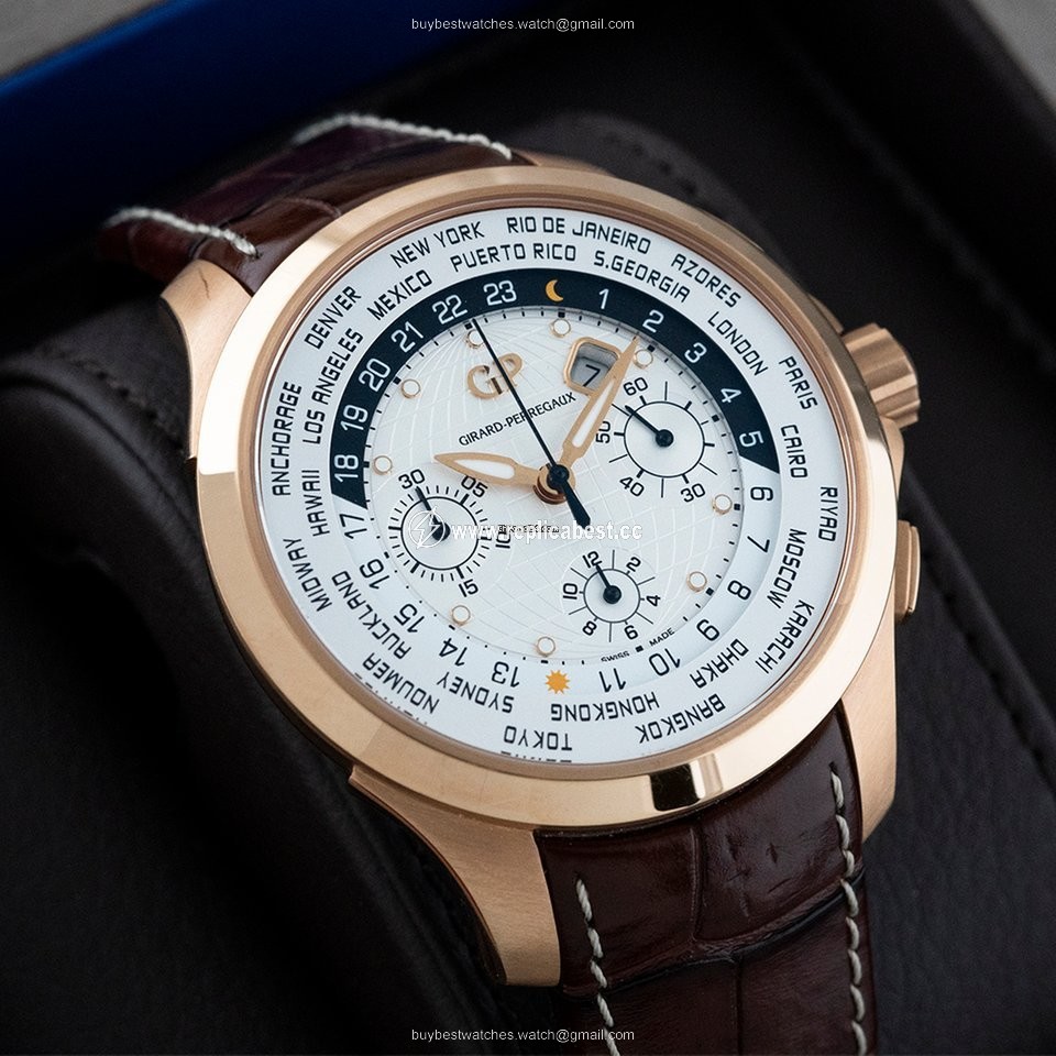 Girard Perregaux Traveller Automatic Rose gold 49700-52-134-BB6B