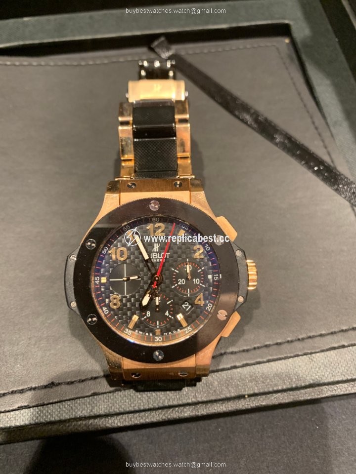 Hublot Big Bang 44 mm Mens watch Unisex Automatic Rose gold 301.PM.1780.PM