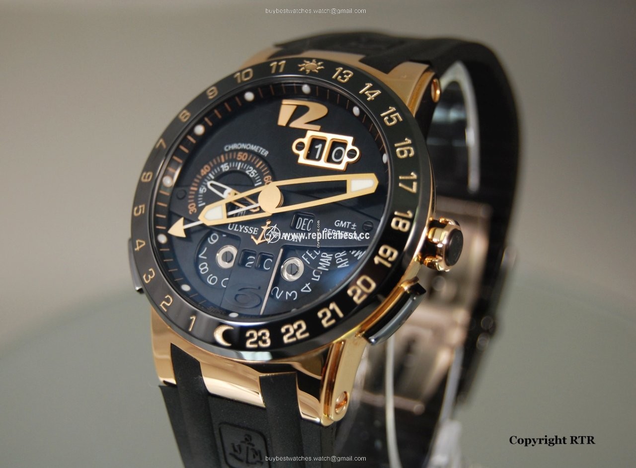 Ulysse Nardin El Toro Black Toro Mens watch Unisex Automatic Rose gold 326-03