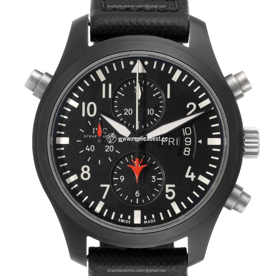 IWC Pilot Chronograph Top Gun Mens watch Unisex Automatic Ceramic IW379901