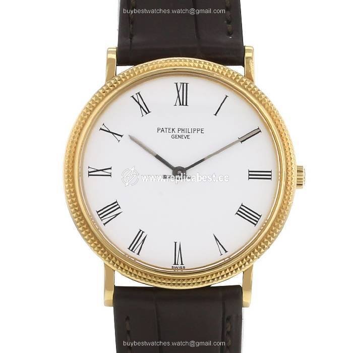 Patek Philippe Calatrava Mens watch Unisex Quartz Yellow gold 3954