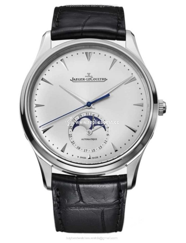 Jaeger-LeCoultre Master Ultra Thin Moon Mens watch Unisex Automatic Steel 1368430