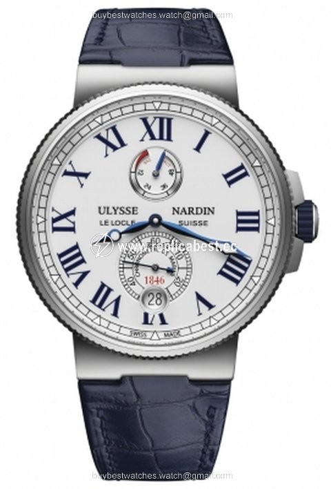 Ulysse Nardin Marine Chronometer Manufacture Mens watch Unisex Automatic Steel 1183-122 40