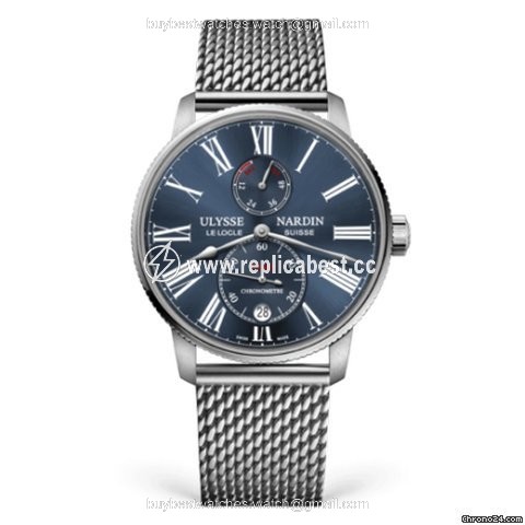 Ulysse Nardin Marine Torpilleur Mens watch Unisex Automatic Steel 1183-310-7MIL 43