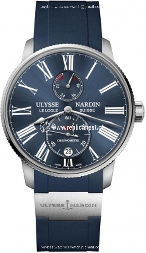 Ulysse Nardin Marine Torpilleur Mens watch Unisex Automatic Steel 1183-310-3 43
