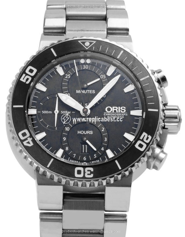 Oris Aquis Chronograph Mens watch Unisex Automatic Steel 01 774 7655 4154-07 8 26 01PEB