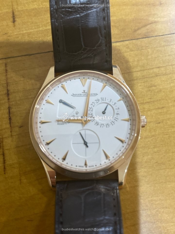 Jaeger-LeCoultre Master Ultra Thin Reserve de Marche Mens watch Unisex Automatic Rose gold Q1372520