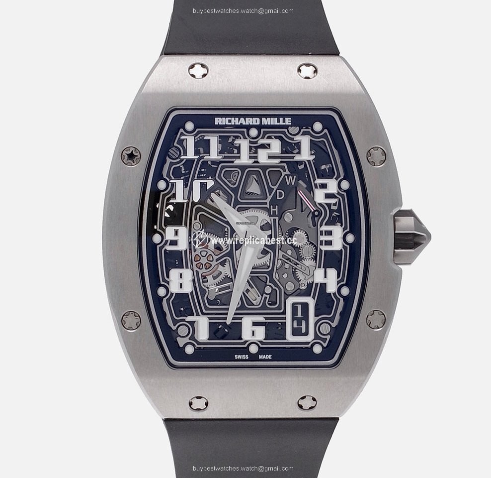 Richard Mille RM 67 Mens watch Unisex Automatic White gold RM67-01