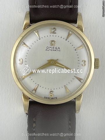 Omega Mens watch Unisex Automatic Gold Steel 2445-9SC