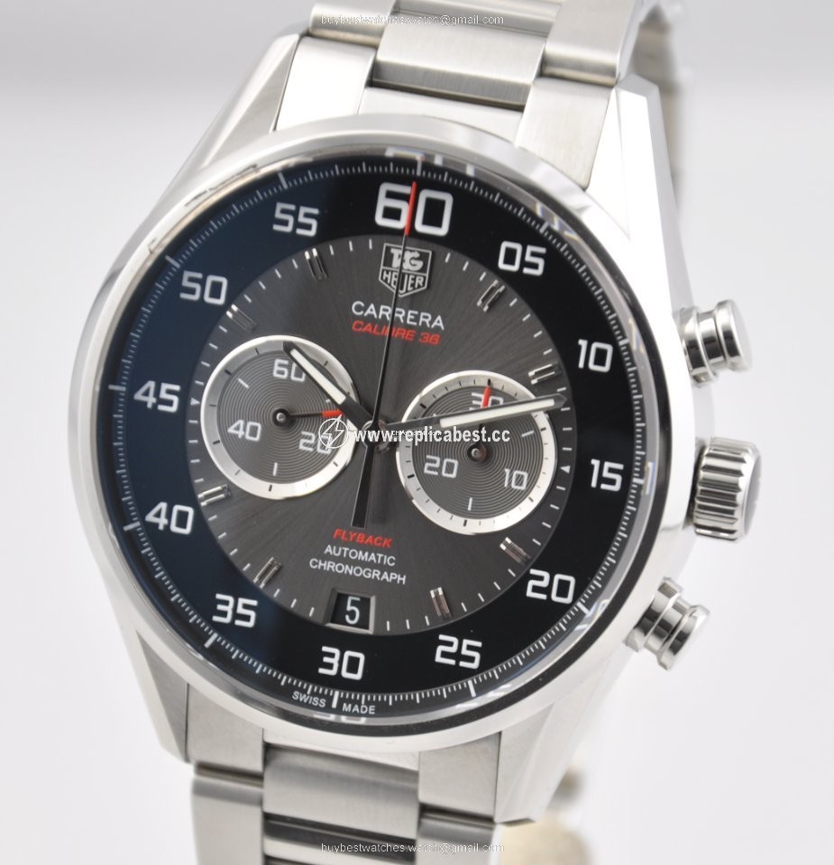 TAG Heuer Carrera Calibre 36 Mens watch Unisex Automatic Steel CAR2B10.BA0799