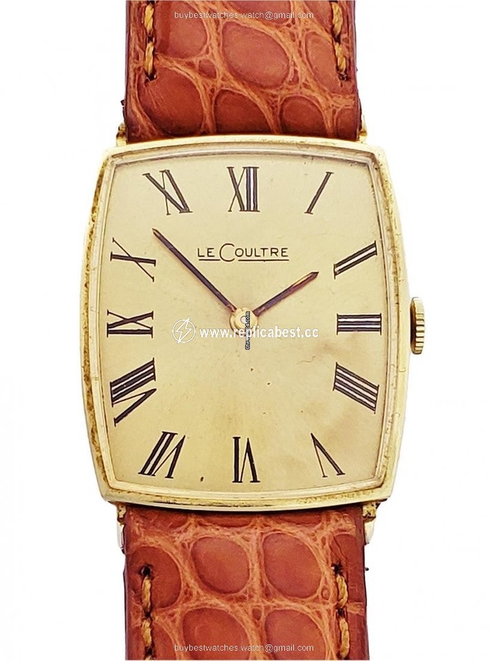 Jaeger-LeCoultre Mens watch Unisex Manual winding Yellow gold 7560