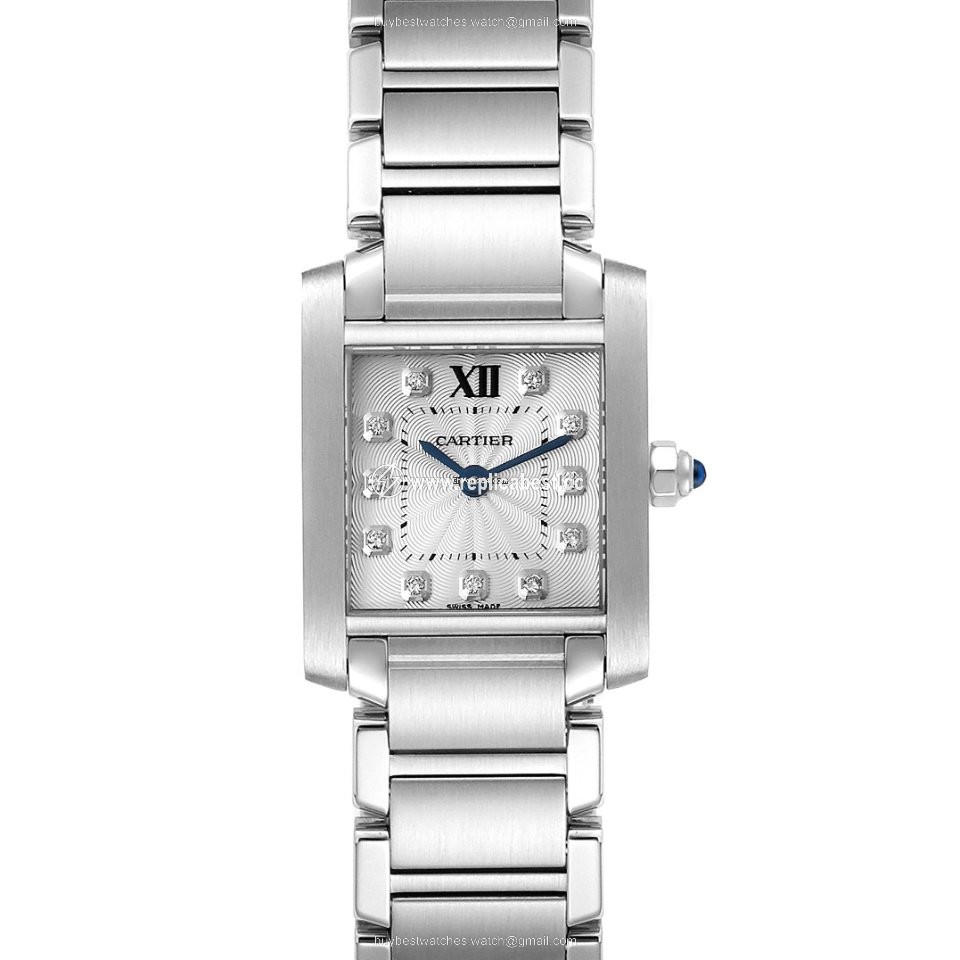 Cartier Tank Francaise Womens watch Quartz Steel WE110006