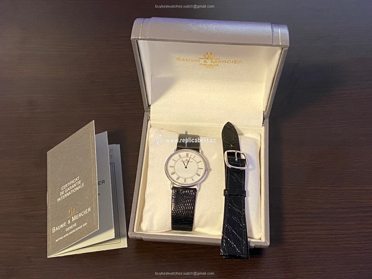 Baume & Mercier Classima Mens watch Unisex Quartz White gold 15600