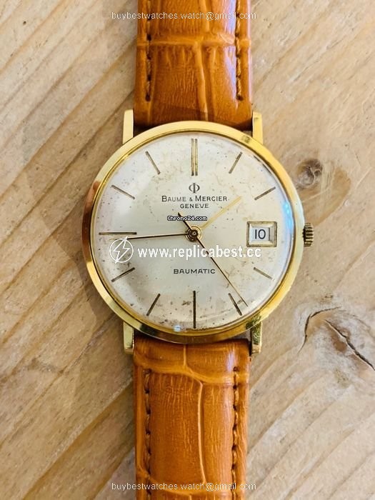 Baume & Mercier Mens watch Unisex Automatic Yellow gold 320530 & 35088