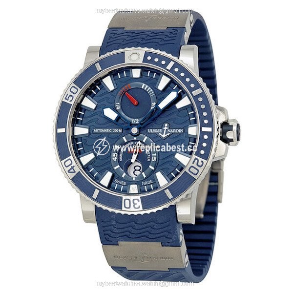 Ulysse Nardin Maxi Marine Diver Mens watch Unisex Automatic Titanium 263-90-3 93