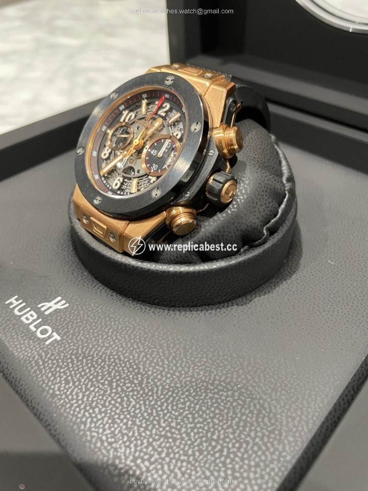 Hublot Big Bang Unico Mens watch Unisex Automatic Rose gold 411.OM.1180.RX