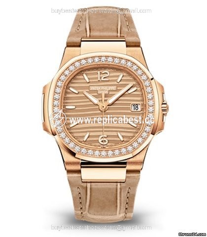 Patek Philippe Nautilus Womens watch Quartz Rose gold 7010R-012
