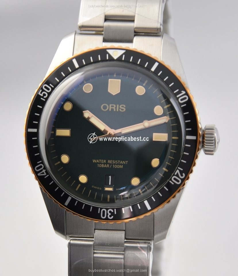 Oris Divers Sixty Five Mens watch Unisex Automatic Steel 01 733 7707 4357-07 8 20 18