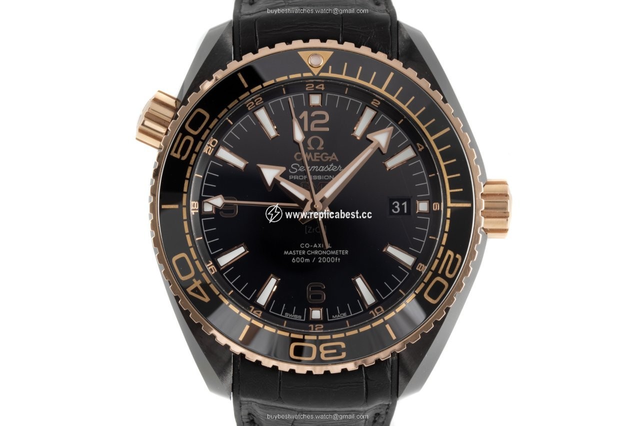 Omega Seamaster Planet Ocean Mens watch Unisex Automatic Ceramic 215.63.46.22.01.001