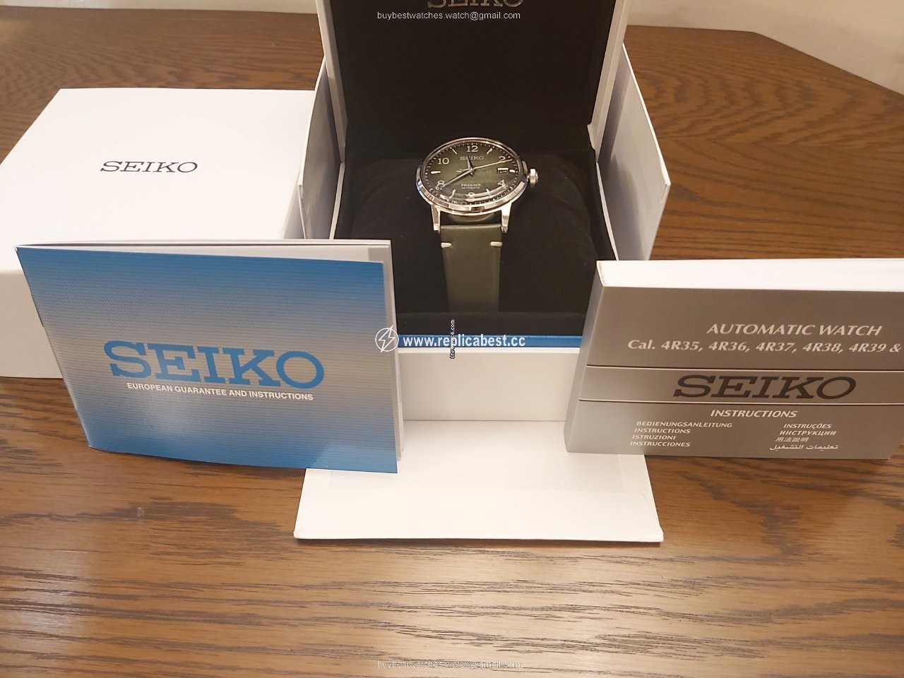 Seiko Presage Mens watch Unisex Automatic Steel SRPF41J1