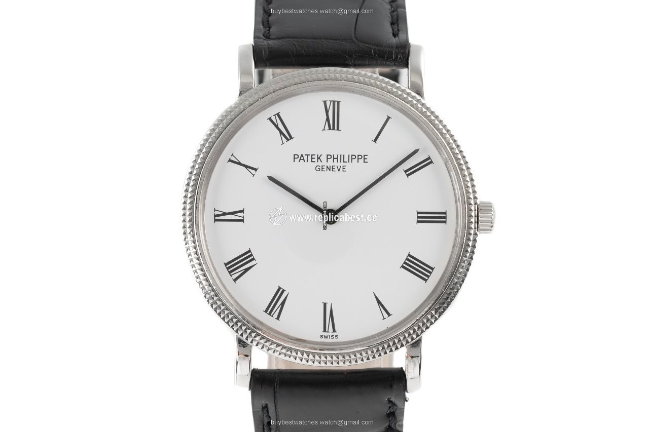 Patek Philippe Calatrava Mens watch Unisex Automatic White gold 5120