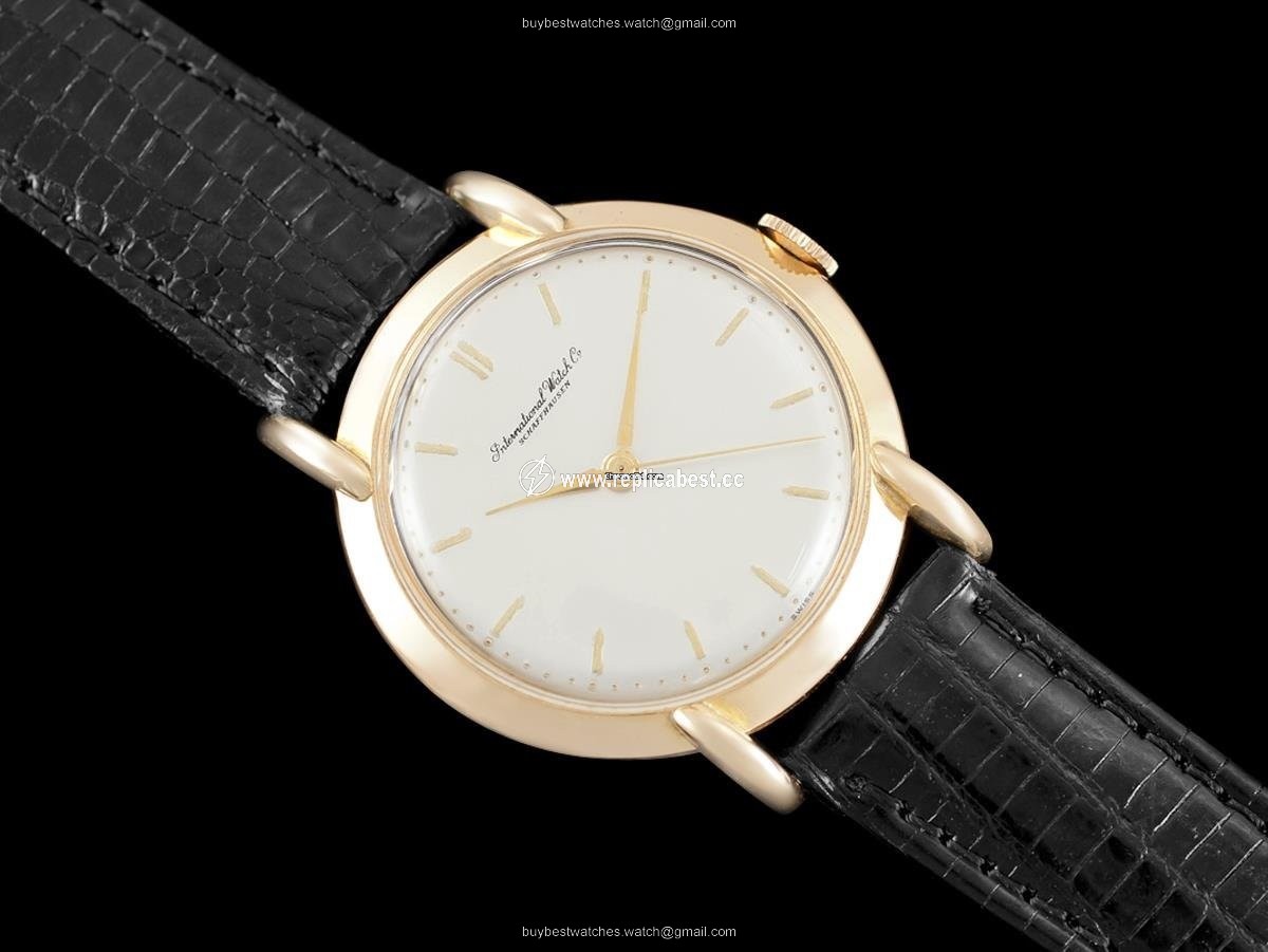 IWC Mens watch Unisex Manual winding Rose gold 7185