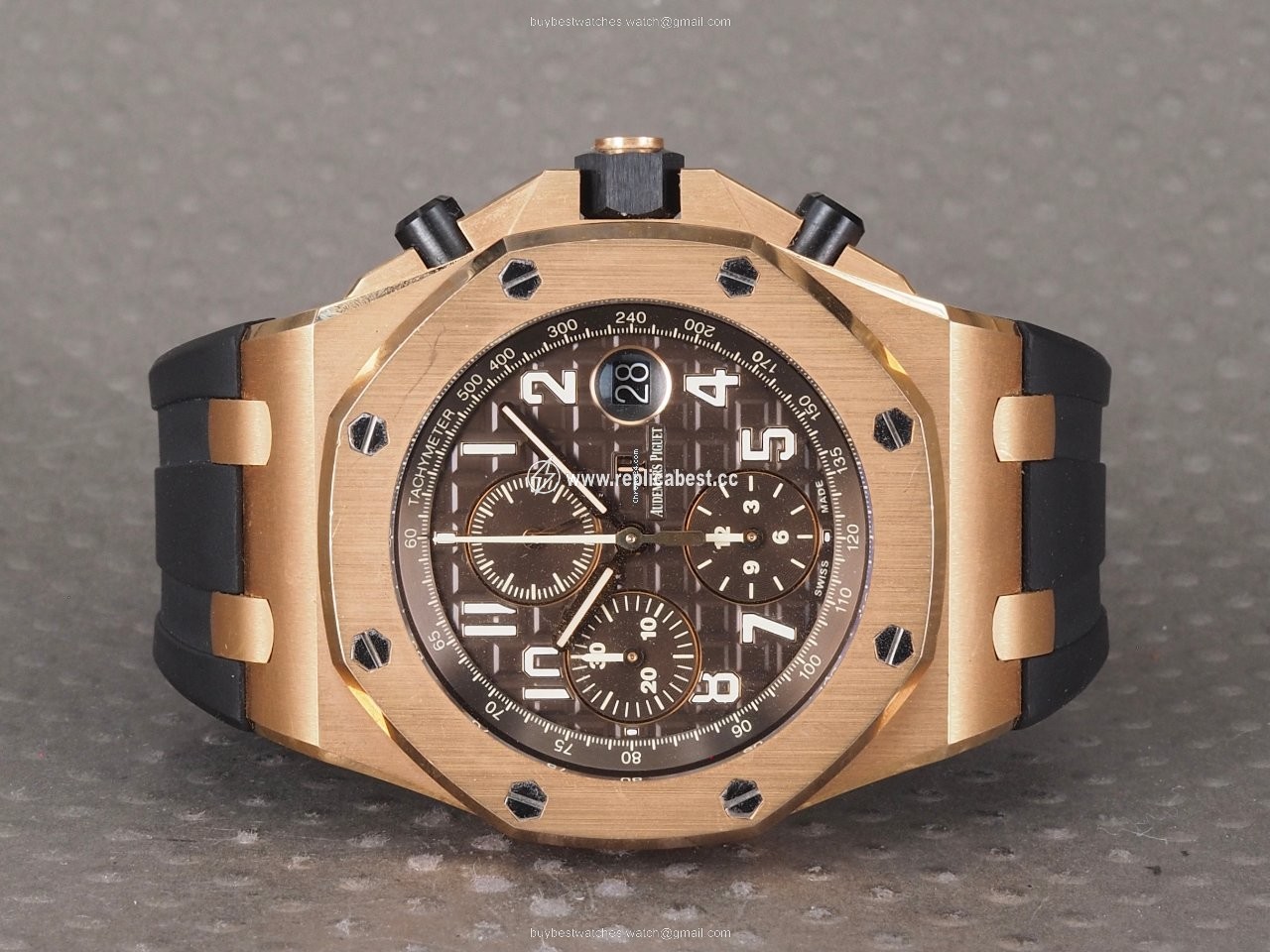 Audemars Piguet Royal Oak Offshore Chronograph Mens watch Unisex Automatic Rose gold 26470OR.OO.A099CR.01