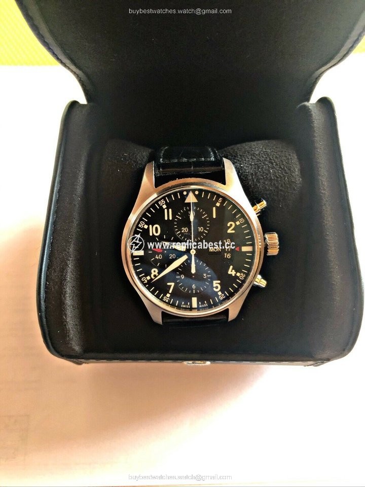 IWC Pilot Chronograph Mens watch Unisex Automatic Steel IW3777