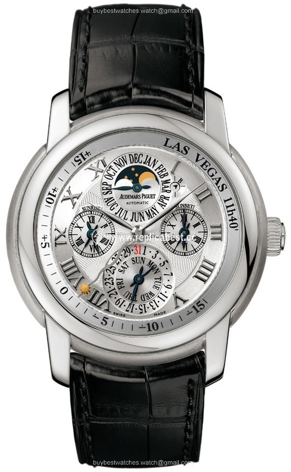 Audemars Piguet Jules Audemars Mens watch Unisex Automatic White gold 26003BC.OO.D002CR.01013