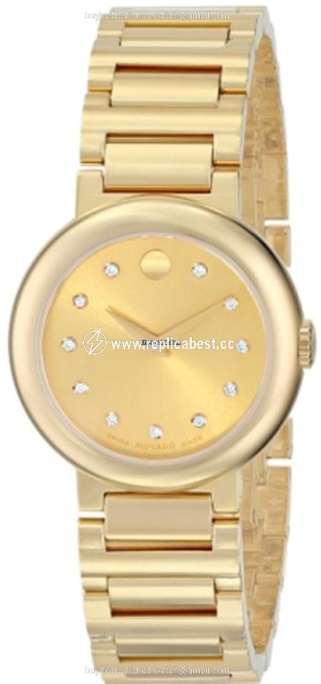 Movado Concerto Womens watch Quartz Yellow gold 606791