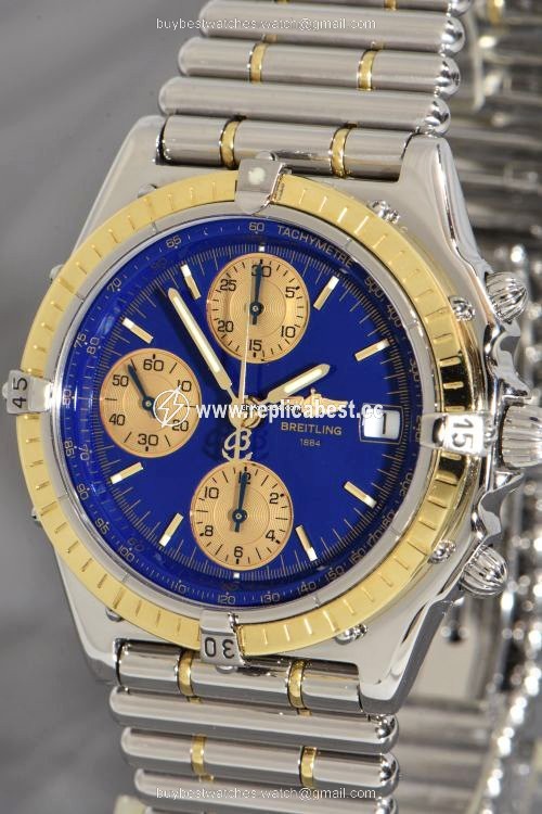 Breitling Chronomat Mens watch Unisex Automatic Gold Steel D13050
