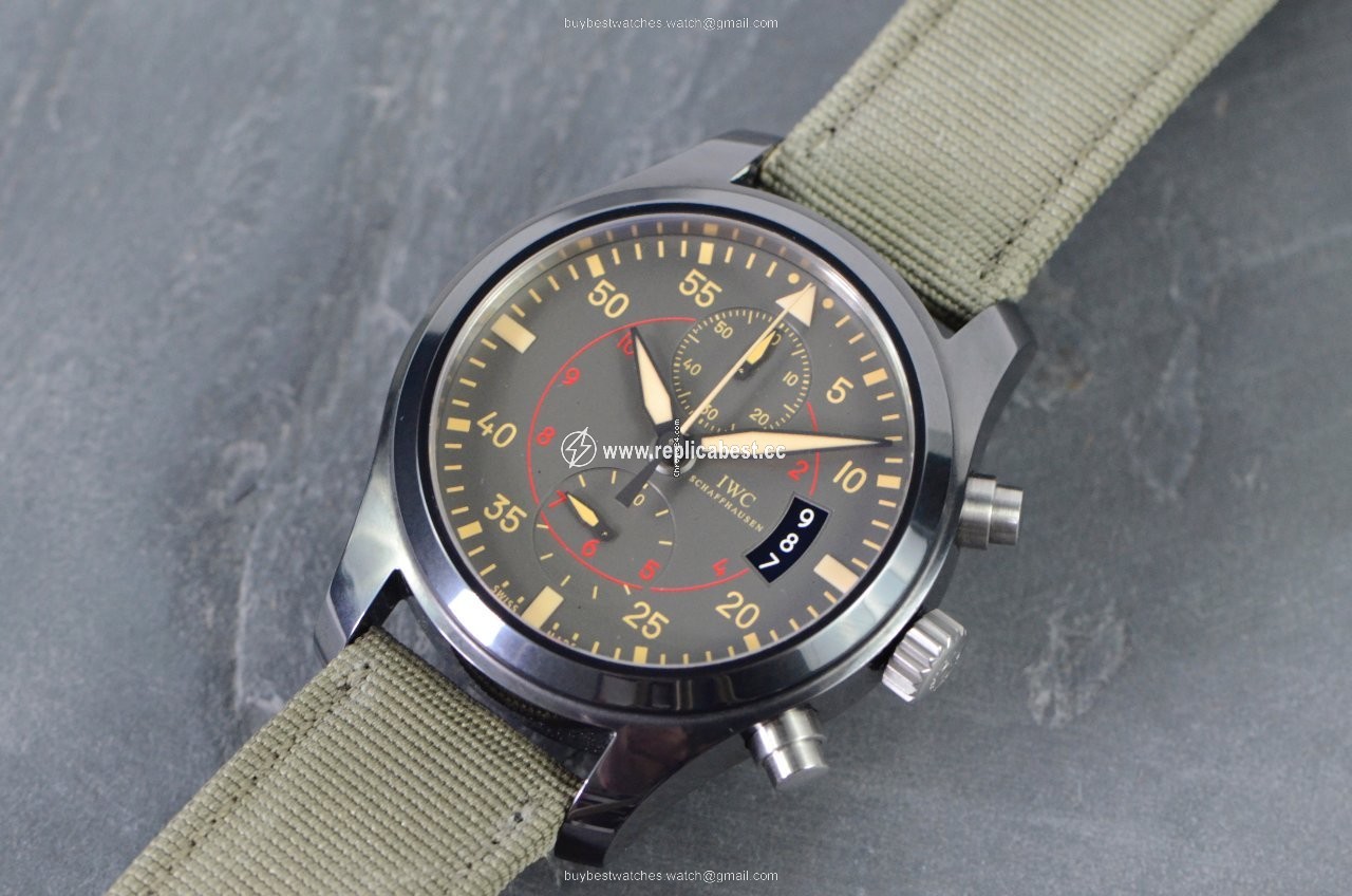IWC Pilot Chronograph Top Gun Miramar Mens watch Unisex Automatic Ceramic IW388002