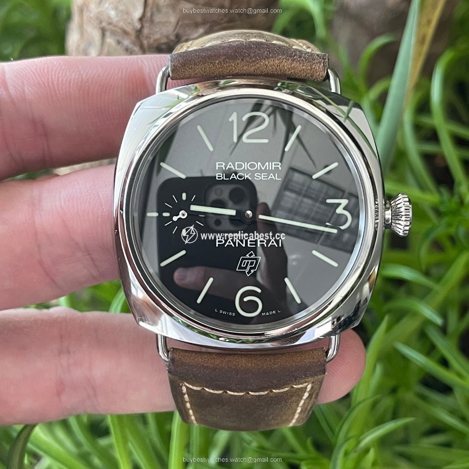 Panerai Radiomir Black Seal Mens watch Unisex Manual winding Steel PAM 00380