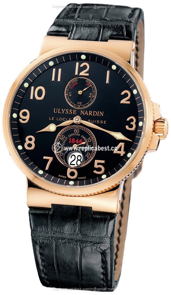 Ulysse Nardin Marine Chronometer 41mm Mens watch Unisex Automatic Rose gold 266-66 62