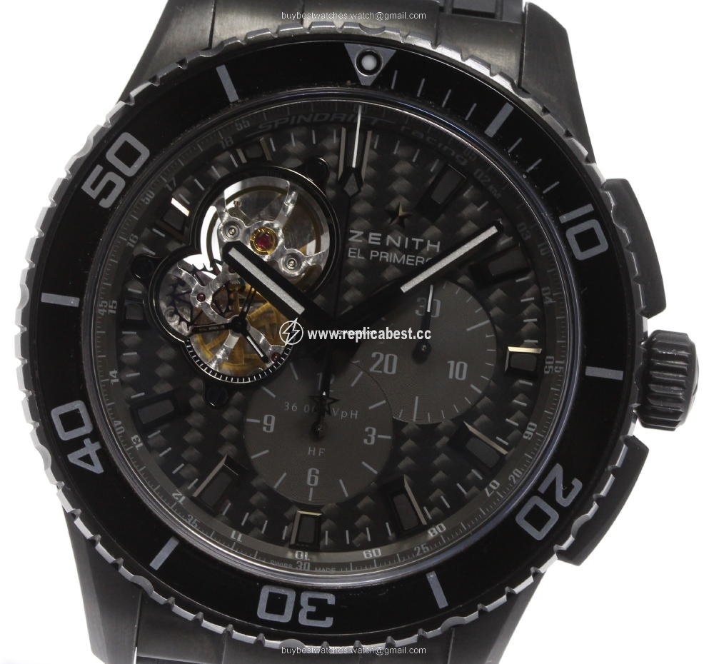 Zenith El Primero Stratos Spindrift Mens watch Unisex Automatic Steel 75.2060.4061