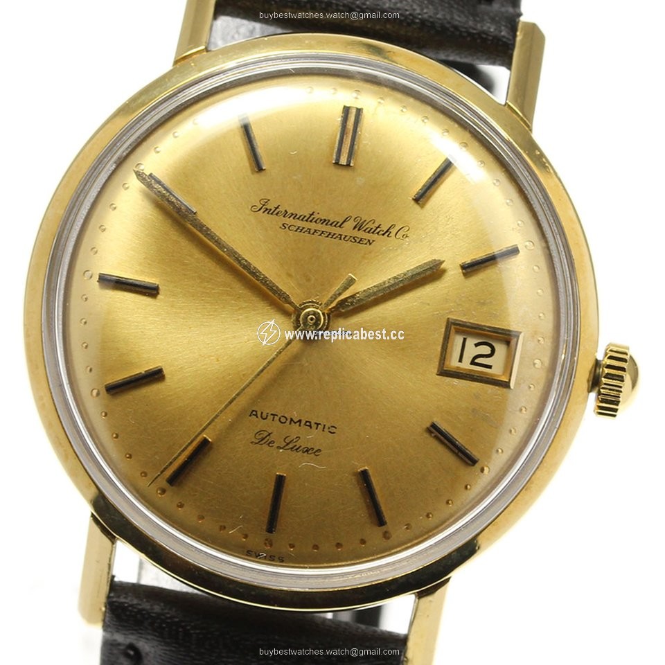 IWC Mens watch Unisex Automatic Yellow gold R807A