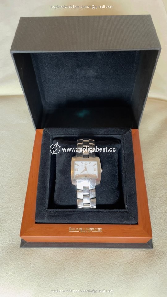 Baume & Mercier Hampton Womens watch Quartz Steel MOA 08426 - 3695385