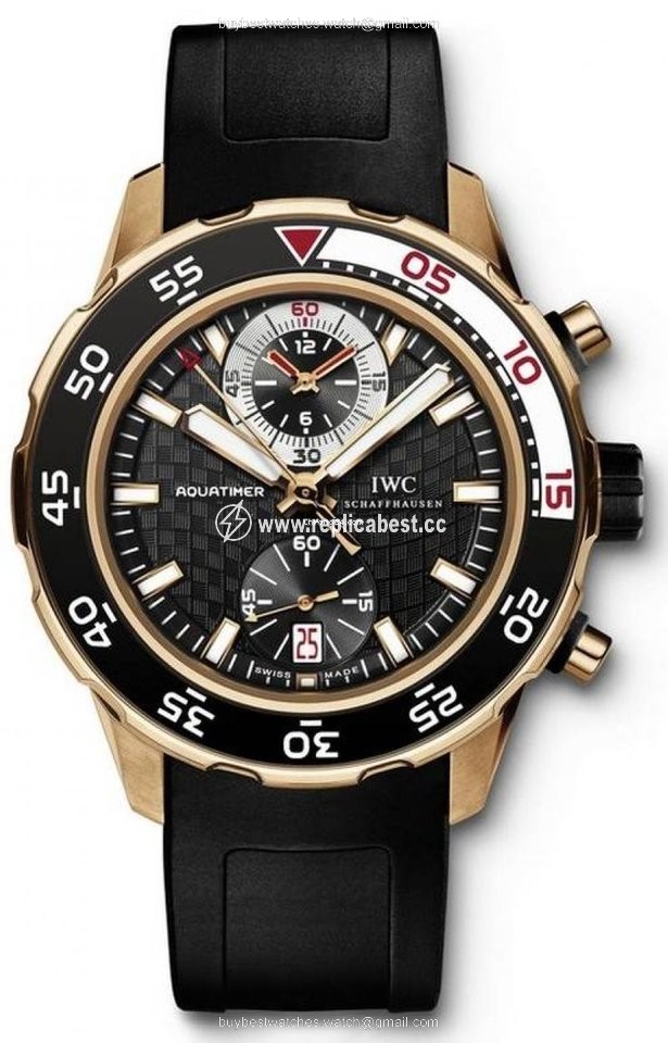 IWC Aquatimer Chronograph Mens watch Unisex Automatic Rose gold 3769