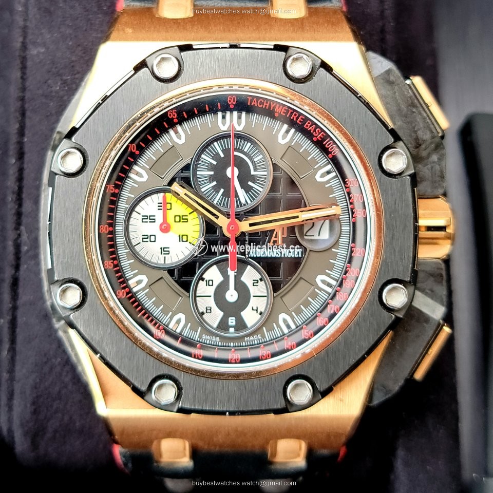 Audemars Piguet Royal Oak Offshore Grand Prix Mens watch Unisex Automatic Rose gold 26290RO.OO.A001VE.01