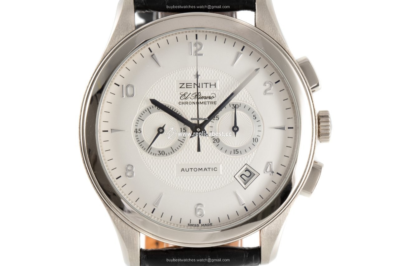 Zenith El Primero Chronograph Mens watch Unisex Automatic White gold 65.0520.4002