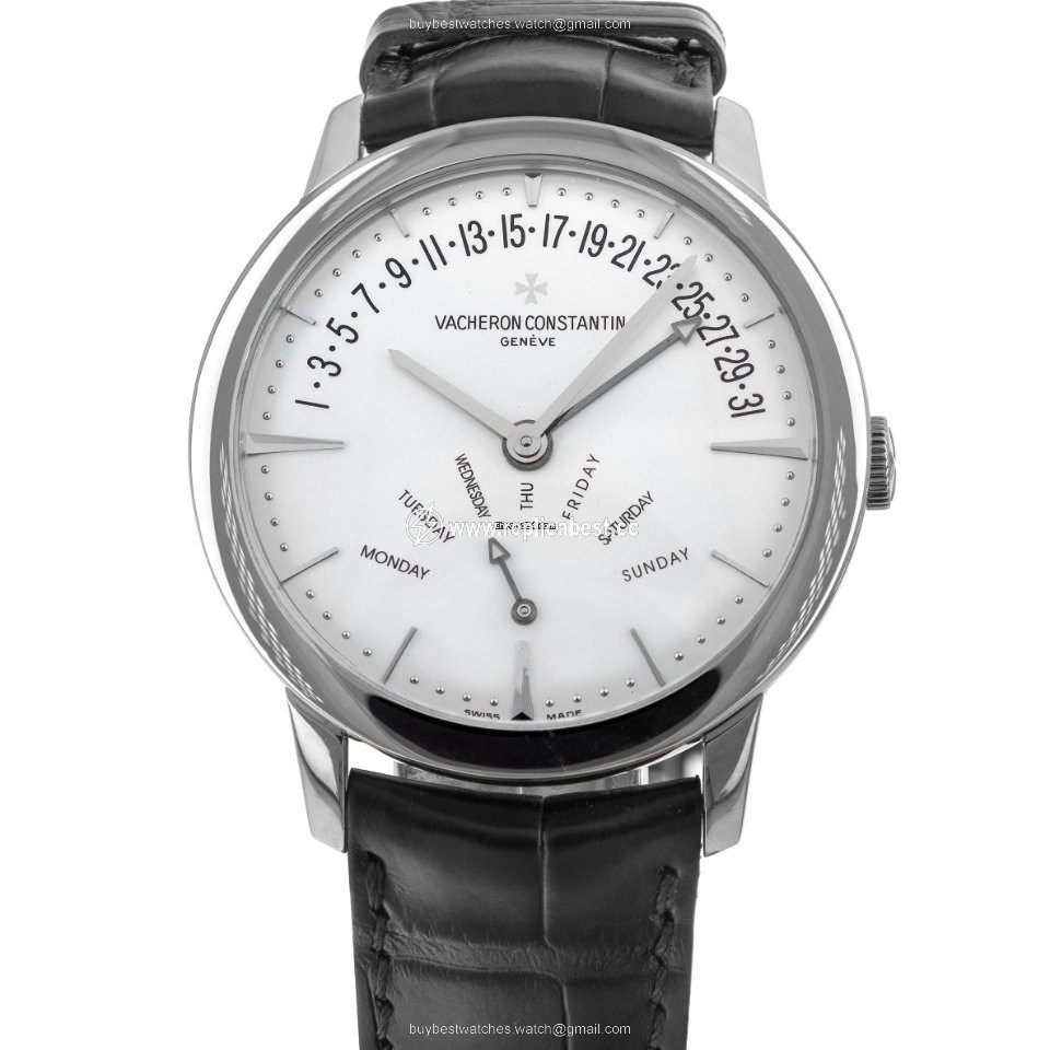Vacheron Constantin Patrimony Mens watch Unisex Automatic White gold 86020